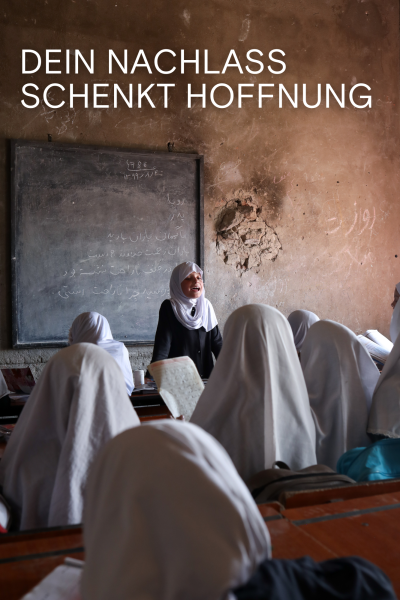 Dein Nachlass schenkt Hoffnung